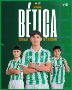 Betis Academy Chile ya se prepara para la "Semana Bética".