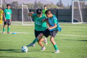 Betis Academy Chile en acción.